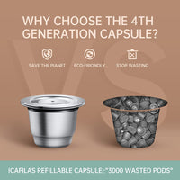 Thumbnail for Reusable Coffee Capsule For Nespresso