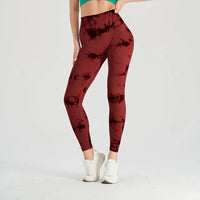 Thumbnail for Seamless Tie Dye Leggings